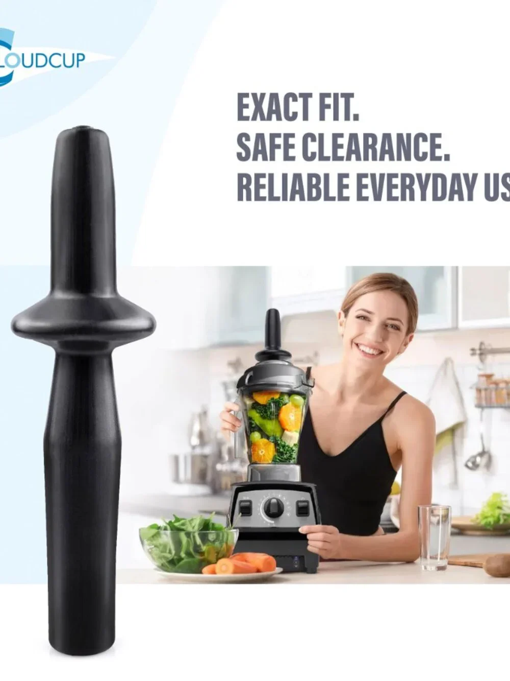 Plunger Replacement Blender Parts for Vitamix Tamper Low Profile Professional Se